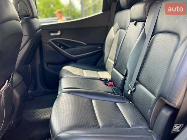 Серый Хендай Санта Фе, объемом двигателя 2 л и пробегом 200 тыс. км за 14500 $, фото 19 на Automoto.ua