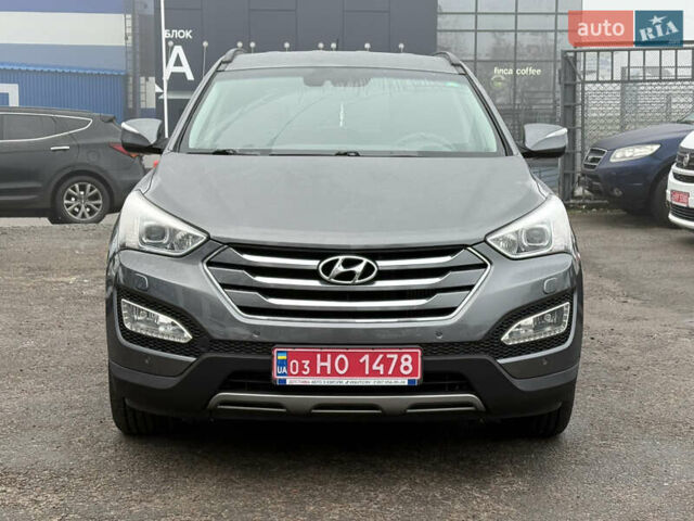 Сірий Хендай Санта Фе, об'ємом двигуна 2.2 л та пробігом 183 тис. км за 16999 $, фото 2 на Automoto.ua