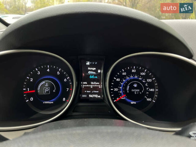 Сірий Хендай Санта Фе, об'ємом двигуна 2 л та пробігом 158 тис. км за 12400 $, фото 9 на Automoto.ua