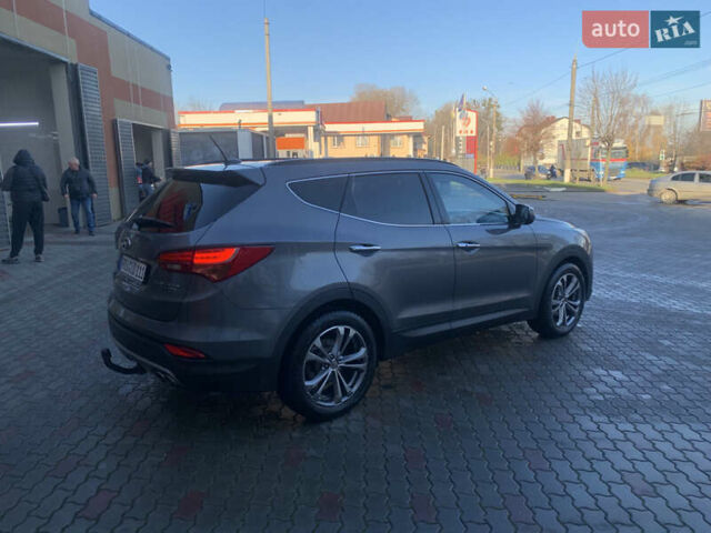 Серый Хендай Санта Фе, объемом двигателя 2.2 л и пробегом 177 тыс. км за 18700 $, фото 3 на Automoto.ua