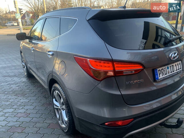 Серый Хендай Санта Фе, объемом двигателя 2.2 л и пробегом 177 тыс. км за 18700 $, фото 12 на Automoto.ua