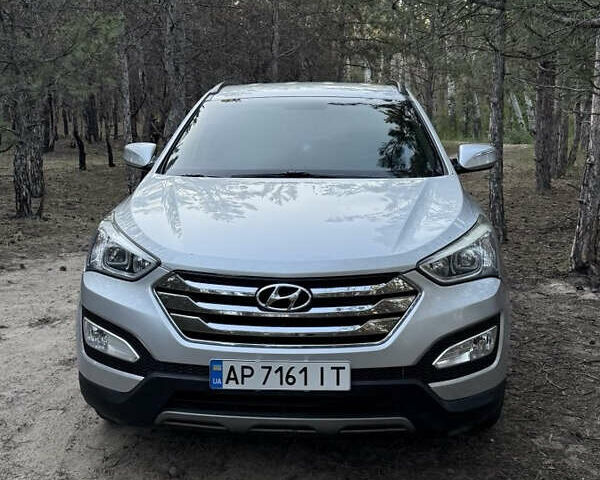 Сірий Хендай Санта Фе, об'ємом двигуна 2 л та пробігом 200 тис. км за 14000 $, фото 4 на Automoto.ua
