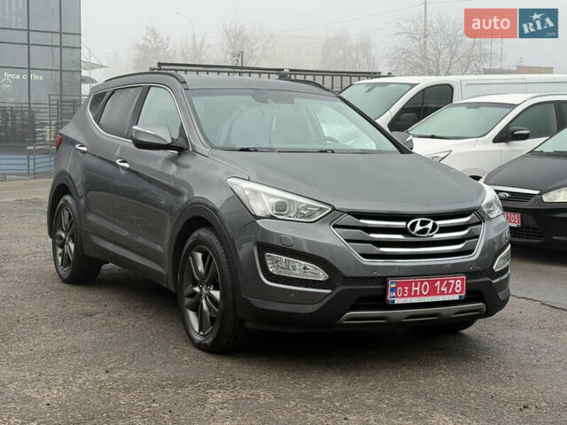 Сірий Хендай Санта Фе, об'ємом двигуна 2.2 л та пробігом 183 тис. км за 16999 $, фото 4 на Automoto.ua