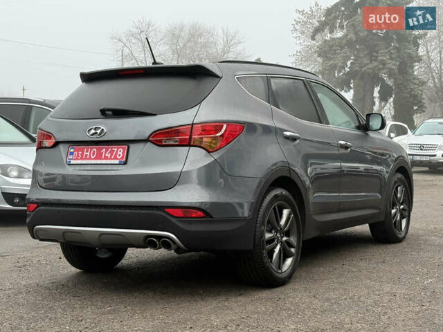 Сірий Хендай Санта Фе, об'ємом двигуна 2.2 л та пробігом 183 тис. км за 16999 $, фото 5 на Automoto.ua