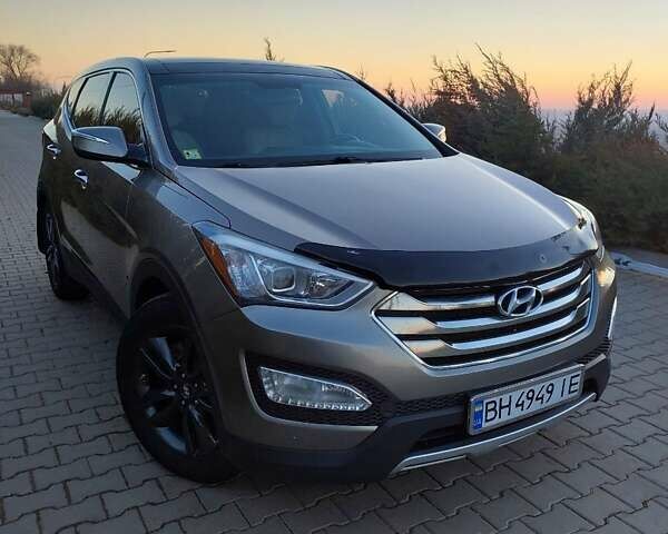 Сірий Хендай Санта Фе, об'ємом двигуна 2 л та пробігом 161 тис. км за 16500 $, фото 2 на Automoto.ua