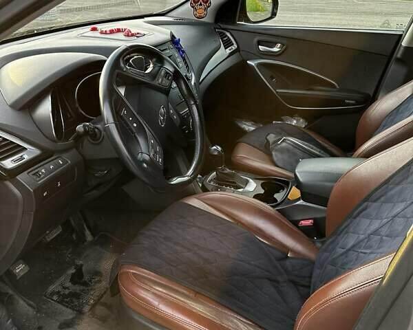 Серый Хендай Санта Фе, объемом двигателя 2.2 л и пробегом 133 тыс. км за 17400 $, фото 13 на Automoto.ua