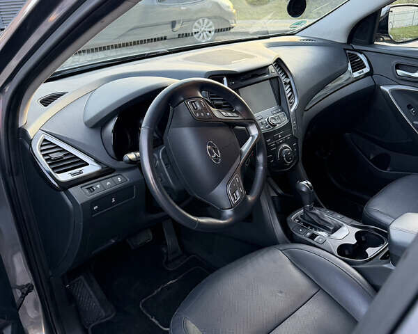 Серый Хендай Санта Фе, объемом двигателя 2.2 л и пробегом 188 тыс. км за 17899 $, фото 19 на Automoto.ua