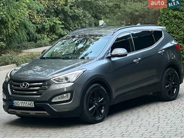 Сірий Хендай Санта Фе, об'ємом двигуна 2.2 л та пробігом 163 тис. км за 19733 $, фото 3 на Automoto.ua