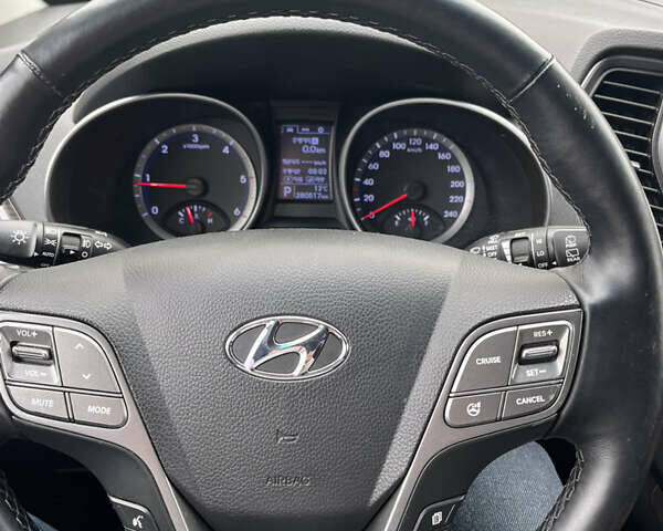 Серый Хендай Санта Фе, объемом двигателя 2 л и пробегом 281 тыс. км за 16600 $, фото 5 на Automoto.ua