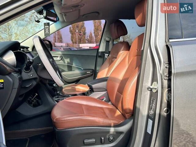 Серый Хендай Санта Фе, объемом двигателя 2 л и пробегом 129 тыс. км за 19700 $, фото 11 на Automoto.ua