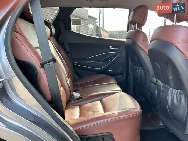 Серый Хендай Санта Фе, объемом двигателя 2 л и пробегом 129 тыс. км за 19000 $, фото 34 на Automoto.ua
