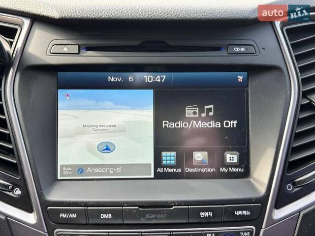 Серый Хендай Санта Фе, объемом двигателя 2 л и пробегом 129 тыс. км за 19000 $, фото 25 на Automoto.ua