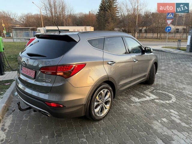 Серый Хендай Санта Фе, объемом двигателя 2.2 л и пробегом 188 тыс. км за 17899 $, фото 7 на Automoto.ua