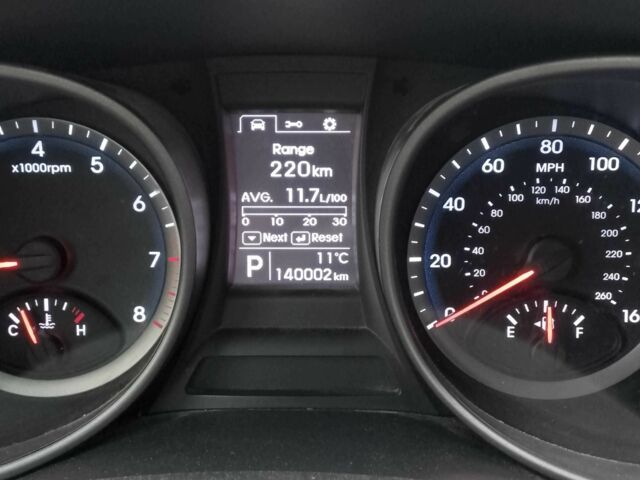 Серый Хендай Санта Фе, объемом двигателя 2.4 л и пробегом 147 тыс. км за 14700 $, фото 14 на Automoto.ua