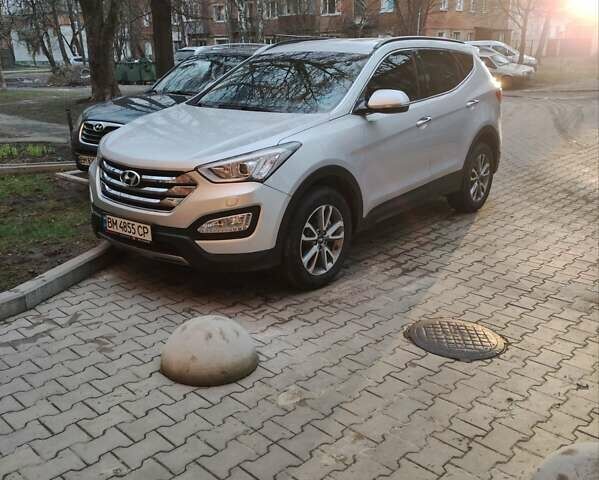 Серый Хендай Санта Фе, объемом двигателя 2.2 л и пробегом 235 тыс. км за 18500 $, фото 1 на Automoto.ua