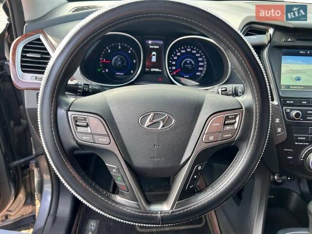 Серый Хендай Санта Фе, объемом двигателя 2 л и пробегом 129 тыс. км за 19700 $, фото 17 на Automoto.ua