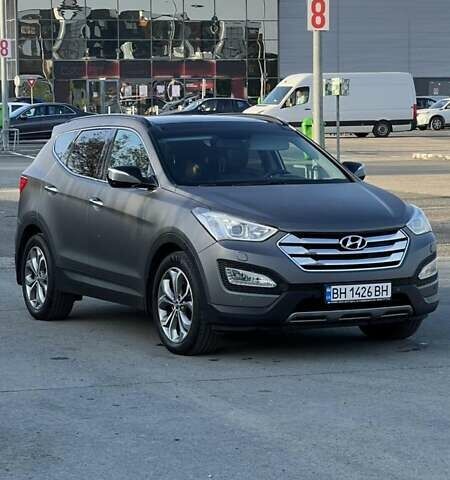 Серый Хендай Санта Фе, объемом двигателя 2.2 л и пробегом 96 тыс. км за 22000 $, фото 1 на Automoto.ua