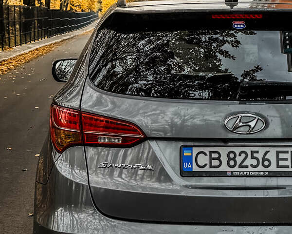 Сірий Хендай Санта Фе, об'ємом двигуна 2.36 л та пробігом 150 тис. км за 14900 $, фото 22 на Automoto.ua
