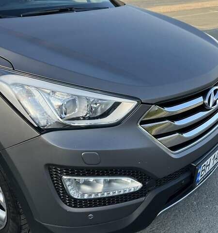 Серый Хендай Санта Фе, объемом двигателя 2.2 л и пробегом 96 тыс. км за 22000 $, фото 12 на Automoto.ua