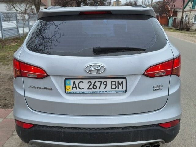 Сірий Хендай Санта Фе, об'ємом двигуна 2.2 л та пробігом 223 тис. км за 17300 $, фото 1 на Automoto.ua