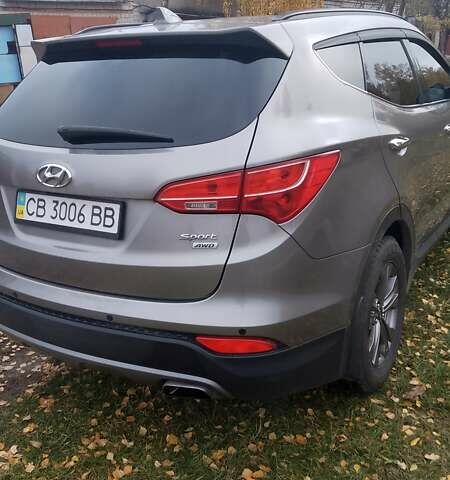 Сірий Хендай Санта Фе, об'ємом двигуна 2.4 л та пробігом 147 тис. км за 14500 $, фото 4 на Automoto.ua