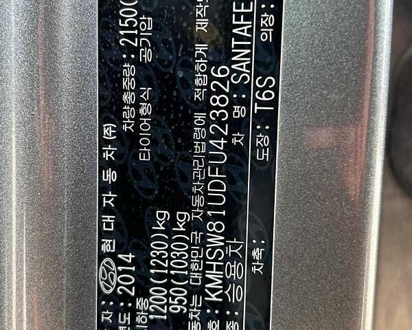 Серый Хендай Санта Фе, объемом двигателя 2 л и пробегом 129 тыс. км за 19700 $, фото 39 на Automoto.ua