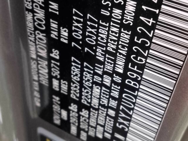 Серый Хендай Санта Фе, объемом двигателя 2.4 л и пробегом 147 тыс. км за 14700 $, фото 18 на Automoto.ua