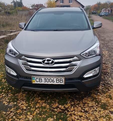 Сірий Хендай Санта Фе, об'ємом двигуна 2.4 л та пробігом 147 тис. км за 14500 $, фото 2 на Automoto.ua