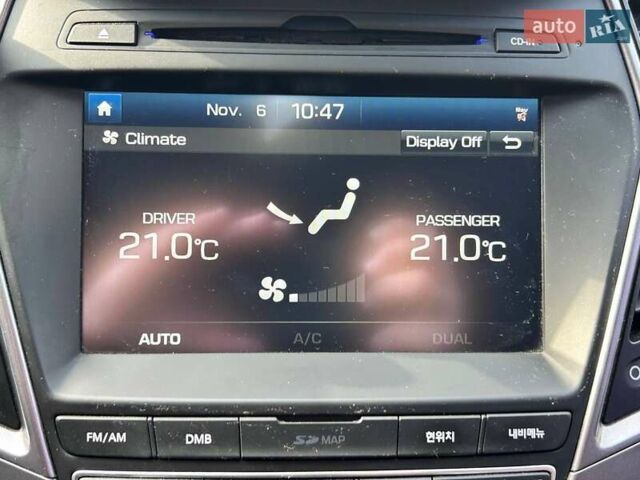 Серый Хендай Санта Фе, объемом двигателя 2 л и пробегом 129 тыс. км за 19000 $, фото 24 на Automoto.ua