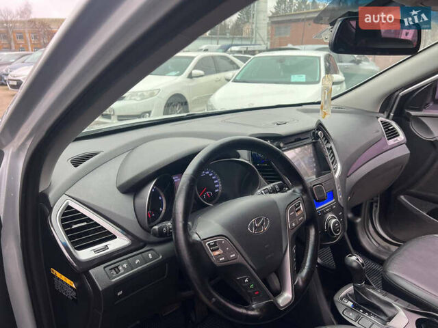 Серый Хендай Санта Фе, объемом двигателя 2 л и пробегом 247 тыс. км за 16500 $, фото 21 на Automoto.ua