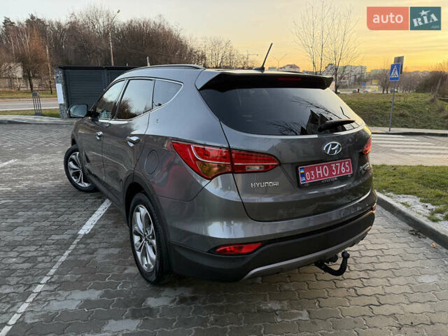 Серый Хендай Санта Фе, объемом двигателя 2.2 л и пробегом 188 тыс. км за 17899 $, фото 6 на Automoto.ua
