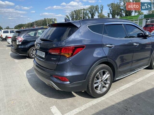 Серый Хендай Санта Фе, объемом двигателя 2 л и пробегом 250 тыс. км за 18000 $, фото 7 на Automoto.ua