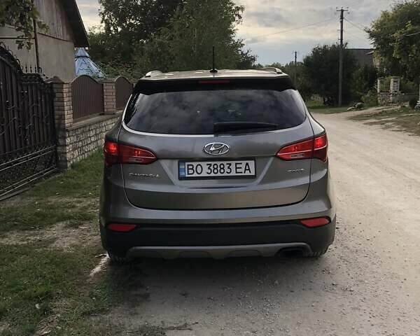 Серый Хендай Санта Фе, объемом двигателя 2.4 л и пробегом 191 тыс. км за 15000 $, фото 3 на Automoto.ua