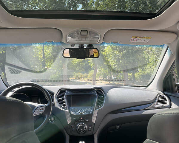 Серый Хендай Санта Фе, объемом двигателя 2.2 л и пробегом 150 тыс. км за 19200 $, фото 4 на Automoto.ua