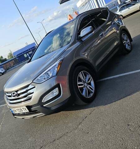 Сірий Хендай Санта Фе, об'ємом двигуна 2 л та пробігом 180 тис. км за 16500 $, фото 10 на Automoto.ua