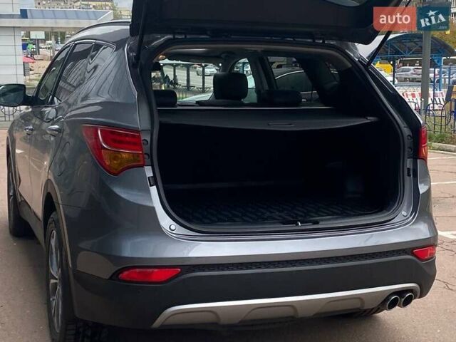 Серый Хендай Санта Фе, объемом двигателя 2.2 л и пробегом 141 тыс. км за 19900 $, фото 29 на Automoto.ua