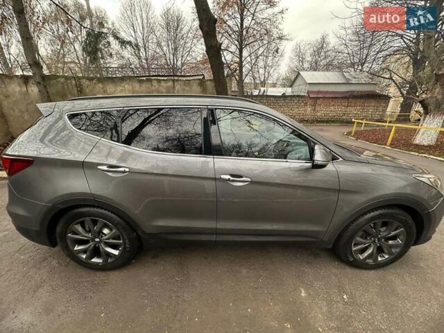 Серый Хендай Санта Фе, объемом двигателя 2.2 л и пробегом 179 тыс. км за 21500 $, фото 8 на Automoto.ua