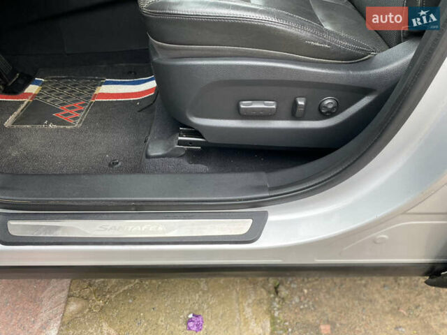 Серый Хендай Санта Фе, объемом двигателя 2 л и пробегом 153 тыс. км за 17500 $, фото 12 на Automoto.ua