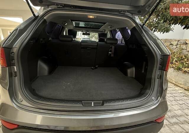 Сірий Хендай Санта Фе, об'ємом двигуна 2 л та пробігом 203 тис. км за 17500 $, фото 19 на Automoto.ua