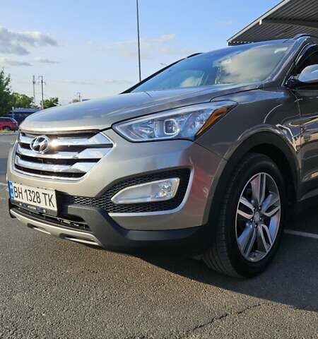 Сірий Хендай Санта Фе, об'ємом двигуна 2 л та пробігом 180 тис. км за 16500 $, фото 1 на Automoto.ua