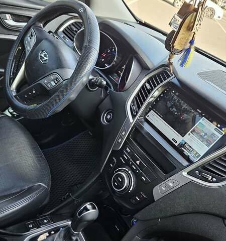 Сірий Хендай Санта Фе, об'ємом двигуна 2 л та пробігом 180 тис. км за 16500 $, фото 7 на Automoto.ua