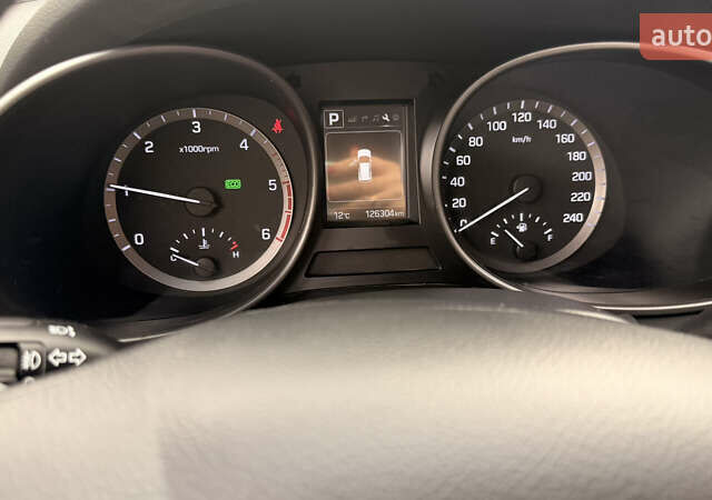 Серый Хендай Санта Фе, объемом двигателя 2 л и пробегом 126 тыс. км за 19000 $, фото 21 на Automoto.ua