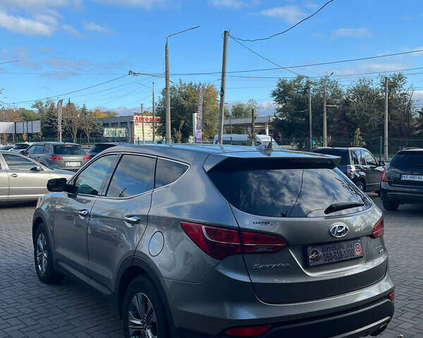 Хендай Санта Фе 2015 в Кривом Роге на Automoto.ua Серый Хендай Санта Фе, объемом двигателя 2.36 л и пробегом 159 тыс. км за 14500 $, фото 5 на Automoto.ua