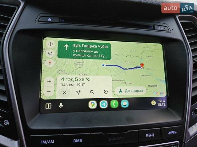 Сірий Хендай Санта Фе, об'ємом двигуна 2 л та пробігом 164 тис. км за 18800 $, фото 29 на Automoto.ua