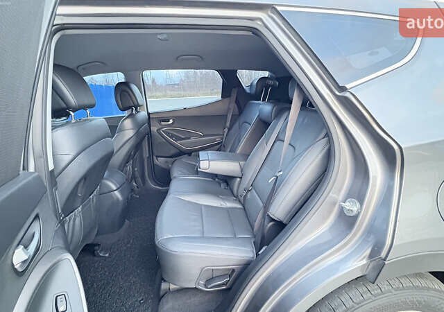 Серый Хендай Санта Фе, объемом двигателя 2 л и пробегом 214 тыс. км за 18700 $, фото 18 на Automoto.ua