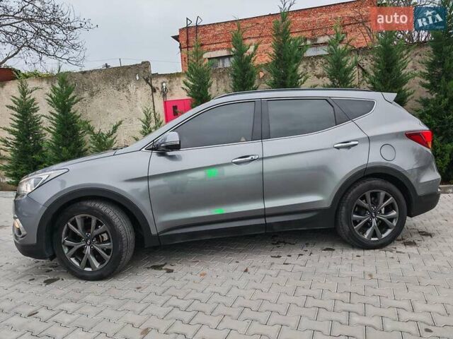 Сірий Хендай Санта Фе, об'ємом двигуна 2.2 л та пробігом 195 тис. км за 19500 $, фото 7 на Automoto.ua