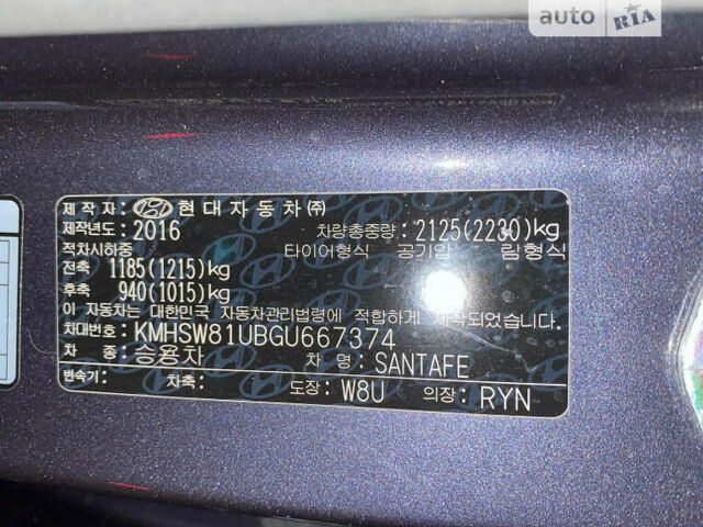 Серый Хендай Санта Фе, объемом двигателя 2 л и пробегом 162 тыс. км за 22700 $, фото 16 на Automoto.ua