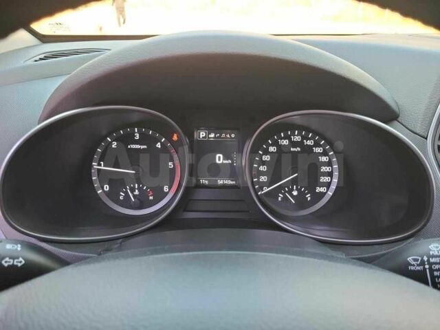 Серый Хендай Санта Фе, объемом двигателя 2 л и пробегом 54 тыс. км за 11700 $, фото 13 на Automoto.ua