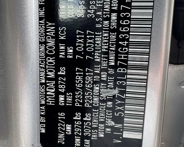 Серый Хендай Санта Фе, объемом двигателя 0 л и пробегом 78 тыс. км за 12800 $, фото 5 на Automoto.ua