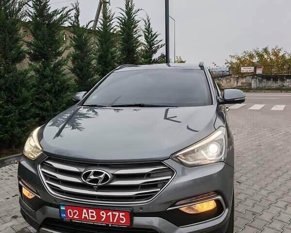 Сірий Хендай Санта Фе, об'ємом двигуна 2.2 л та пробігом 195 тис. км за 19500 $, фото 18 на Automoto.ua